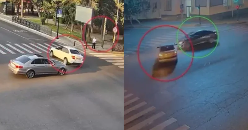 Bakının müxtəlif ərazilərində baş vermiş qəzaların ANBAAN GÖRÜNTÜLƏRİ