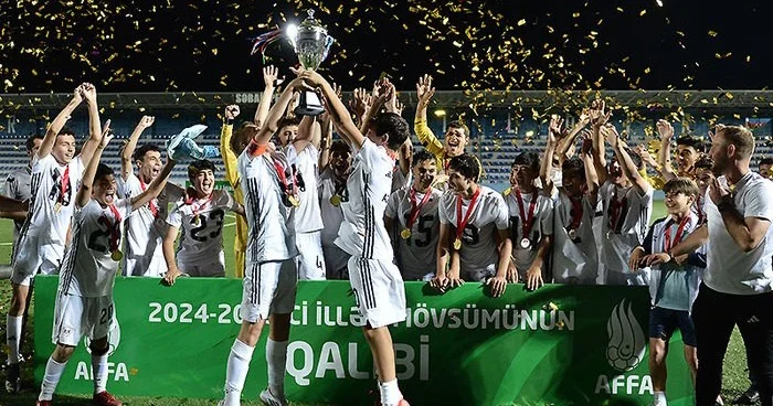 AFFA U 14 Liqasının qalibləri mükafatlandırılıb FOTO