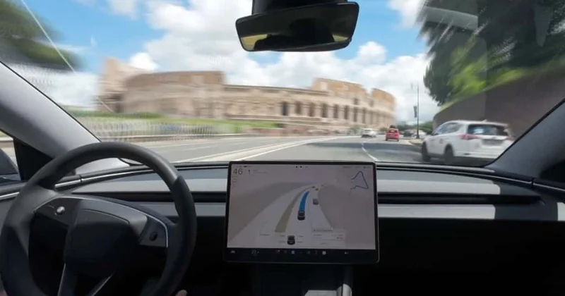 “Tesla” Romada avtonom idarəetməni sınaqlarına başlayıb