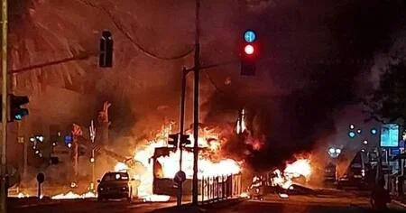 İran raketlərindən bir neçəsi İsrailin MTN binasına dəydi