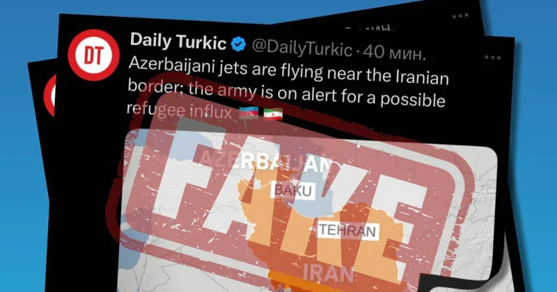 Medianın İnkişafı Agentliyi: Azərbaycan hərbi təyyarələrinin İranla sərhəddə uçuşlar həyata keçirdiklərinə dair məlumatlar reallığı əks etdirmir