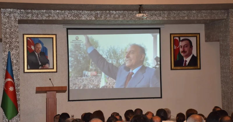İmişlidə “Heydər Əliyev xalqımızın xilaskarıdır” mövzusunda elmi praktik konfrans keçirilib
