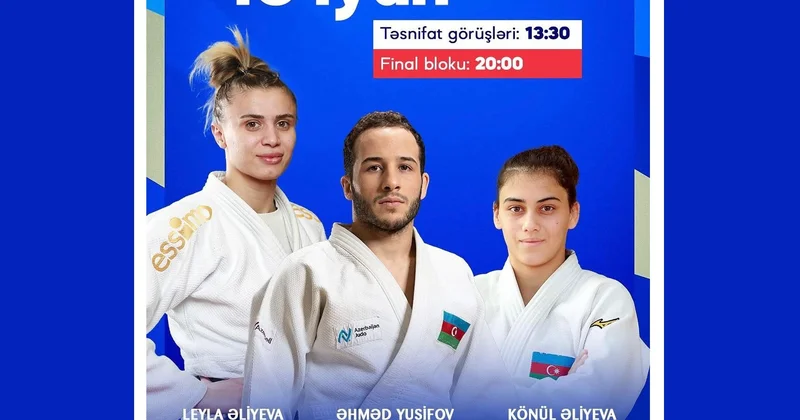 Dünya çempionatı: 3 cüdoçumuz mübarizəyə başlayır