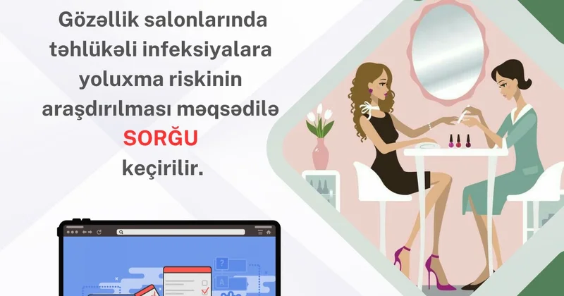 Gözəllik salonlarında sorğu keçirilir FOTO