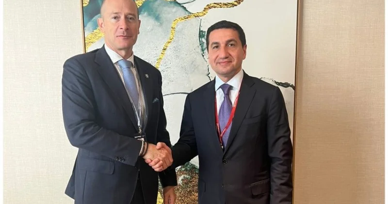 Hikmət Hacıyev Yaroslav Zajiçek ilə görüşüb