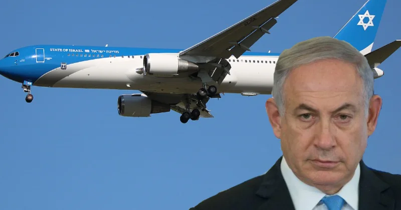 Netanyahunun təyyarəsi havaya qalxıb