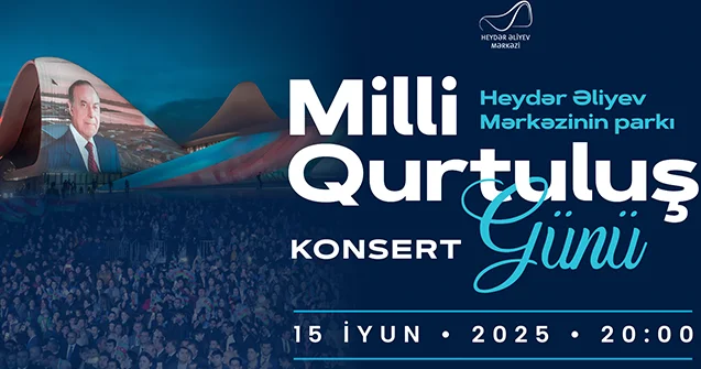 Heydər Əliyev Mərkəzinin parkında konsert keçiriləcək
