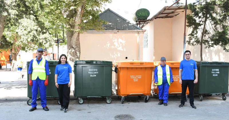 Xəzər rayonu BŞİH in məişət tullantıları ilə bağlı layihəsinə qoşulub