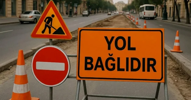 Bakıda bəzi küçə və prospektlərdə hərəkət qismən məhdudlaşdırılacaq