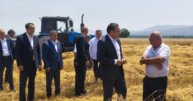 Nazir müavini: Taxıl biçininin qısa müddətdə və məhsul itkisinə yol verilmədən həyata keçirilməsi ilə bağlı tədbirlər planı hazırlanıb