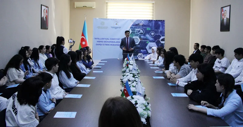“İntellektual cəmiyyət və hibrid müharibələrə qarşı ictimai mübarizə” FOTOLAR