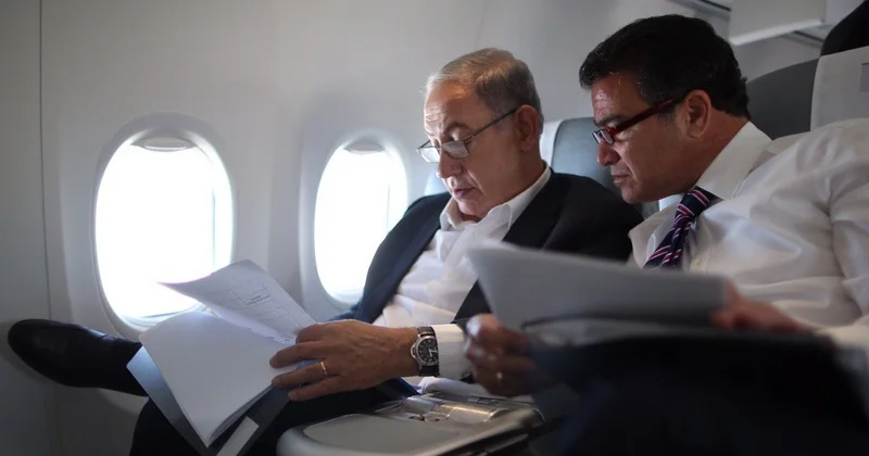 Netanyahu xalqa səsləndi, təyyarəsi havaya qalxdı FOTO
