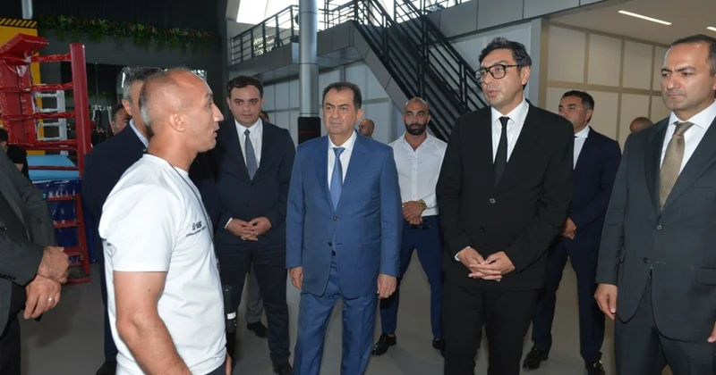 Lənkəranda Boks Mərkəzi əsaslı təmirdən sonra istifadəyə verildi FOTOLAR