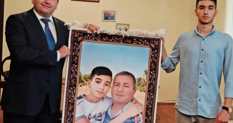 Milli Qəhrəmanın oğlu məzun oldu FOTO
