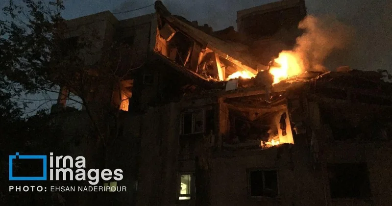 İran tərəfi ölkə ərazisinə zərbələr endirildiyini təsdiqləyib FOTO