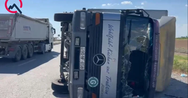 Kürdəmirdə avtomobillər toqquşdu KONKRET