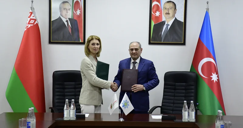 Yeni Azərbaycan Partiyası ilə “Belaya Rus” Partiyası arasında Qarşılıqlı Anlaşma və Əməkdaşlıq Memorandumu imzalanıb FOTOLAR