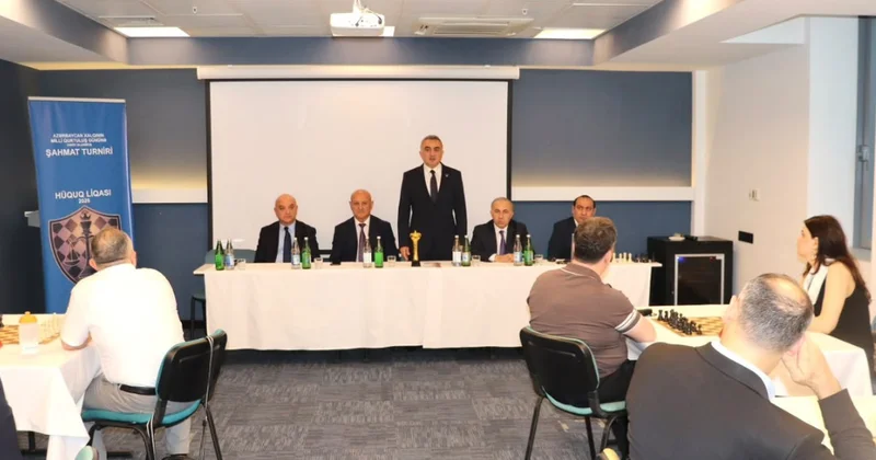 Hüquq qurumları arasında ilk dəfə “Hüquq Liqası 2026” şahmat turniri keçirilib