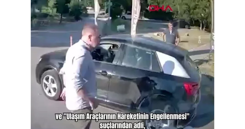 Türkiyədə prokuror avtobus sürücüsünə hücum etdi VİDEO