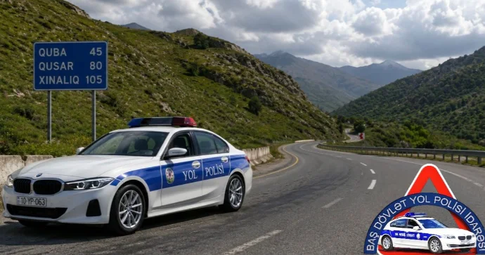 DYP dən sürücülərə çağırış: Həftəsonu yollarda diqqətli olun