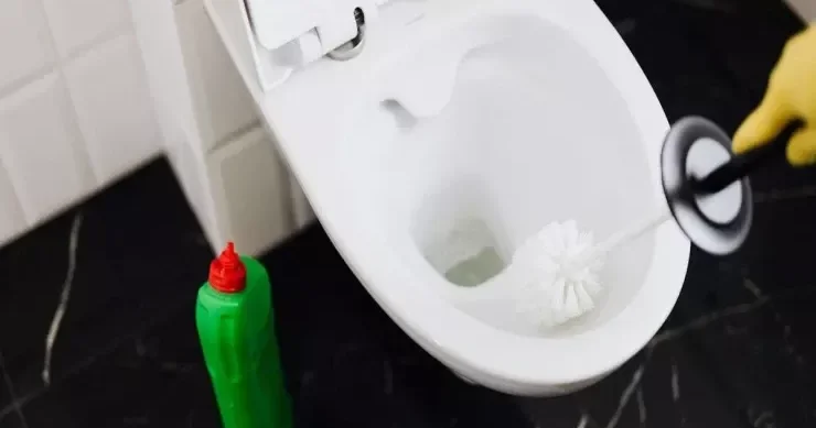 Qabyuyan maye ilə unitaz təmizləməyin ÜSULU