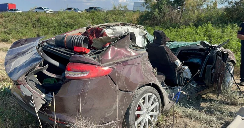 Kürdəmirdə ağır yol qəzası: 3 yaralı var FOTO