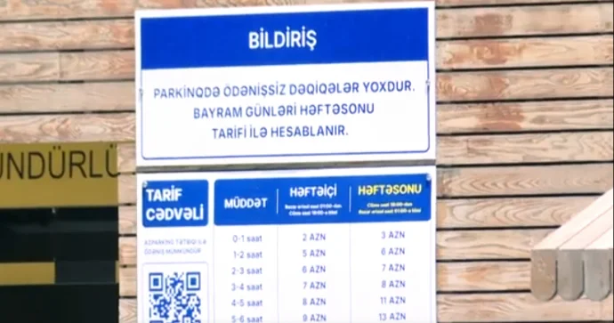 Yer yoxdur, qiymətlər isə artır Bakıda parkinq böhranı VİDEO