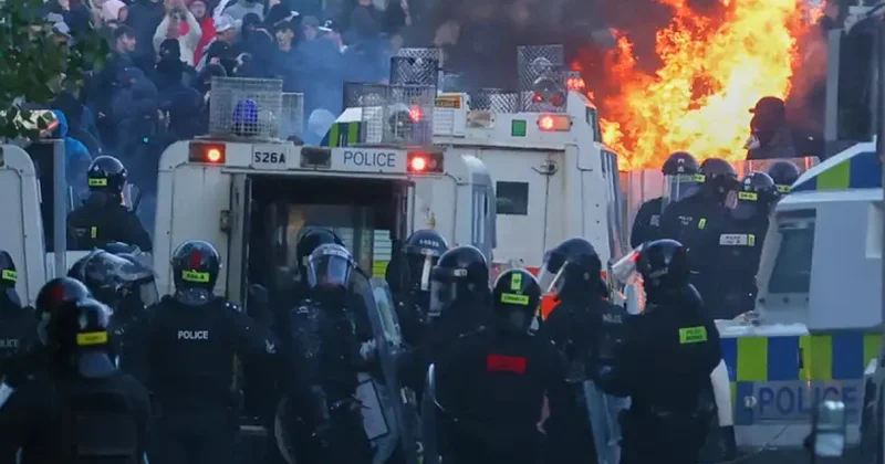 В Белфасте снова протесты
