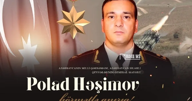 Polad Həşimovun şəhid olmasının ildönümüdür