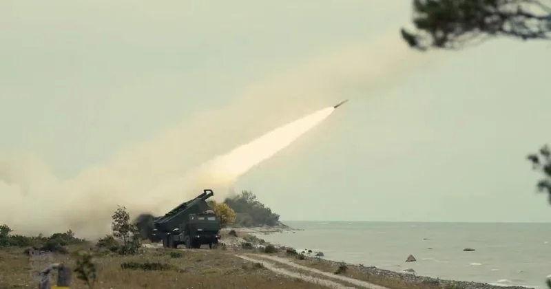 Estoniyada HIMARS sistemlərindən ilk dəfə atəş açıldı KONKRET