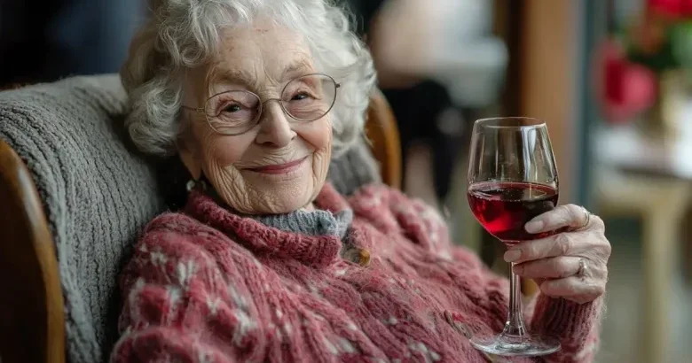 103 летняя женщина назвала вино секретом долгой жизни
