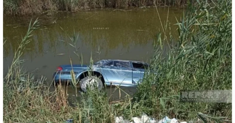 Salyanda avtomobil su kanalına aşıb, üç nəfər ölüb