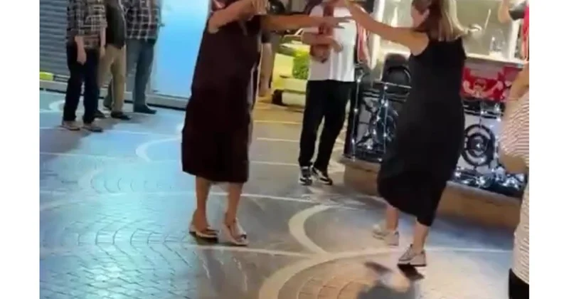 Tarqovu da əcnəbilərin Azərbaycan mahnısına maraqlı rəqsi (Video)