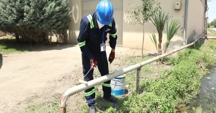 “Azəriqaz” Samux rayonunun kəndlərində payız qış mövsümünə hazırlıq işlərini davam etdirir