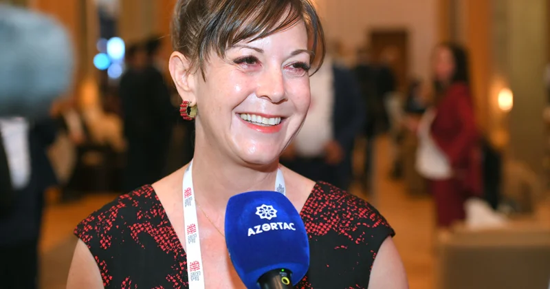 Karen Sutherland: Prezident İlham Əliyevin hər kəsi dostluğa səsləməsi diqqətəlayiq məqamdır
