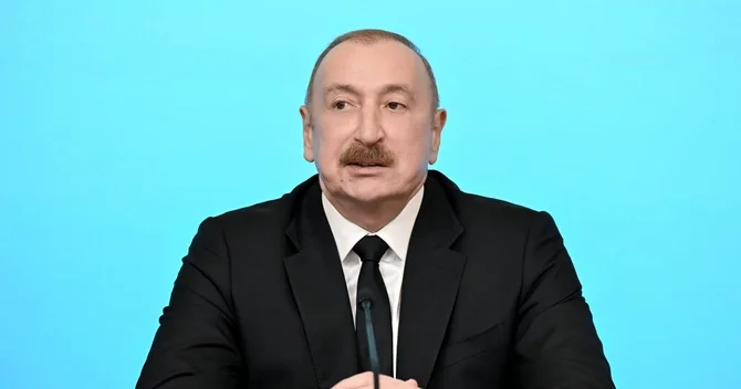 Prezident: Həm Qərb, həm də Şərq istiqamətində qonşularımızla əlaqələrimiz əladır