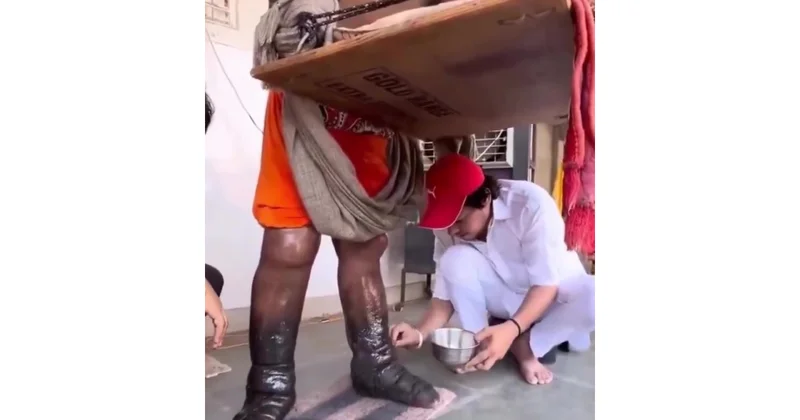 12 ildir oturmur, uzanmır Ayaqları görün necə oldu (Video)