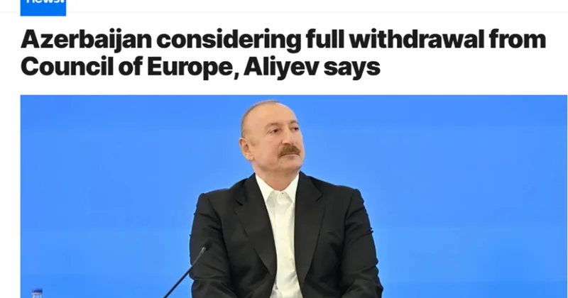 Dünya mətbuatı İlham Əliyevin tarixi çıxışını dərc edir