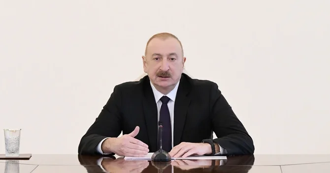 Prezident: Azərbaycan və Qazaxıstan Xəzərin hər iki sahilində yerləşən ölkələr olaraq çox fəal əməkdaşlıq edirlər