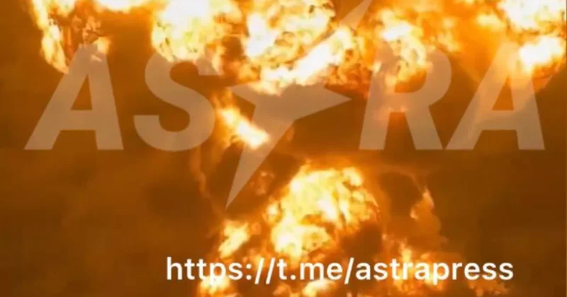 ASTRA: В Вязниках снова атакована нефтебаза ВИДЕО/ФОТО
