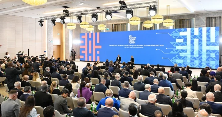 Президент Ильхам Алиев рассказал о целях проведения Шушинского глобального медиафорума