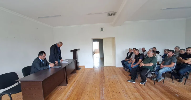 Şınıx kənd ərazi partiya təşkilatında maarifləndirici görüş keçirildi FOTOLAR