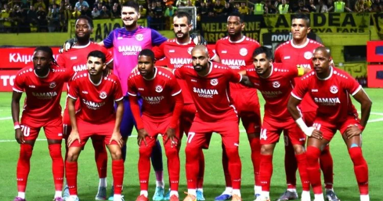 Araz Naxçıvan Omoniya ilə oyunöncəsi məşqə çıxdı FOTOLAR
