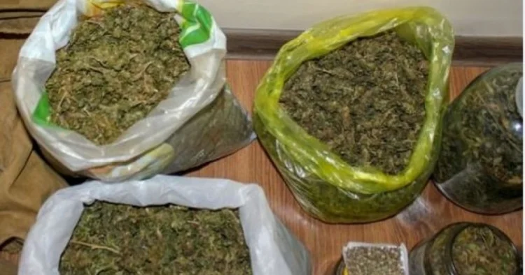 Qubada iki nəfər külli miqdarda narkotiklə tutulub