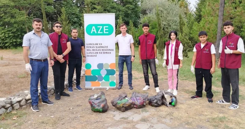 Saatlıda ekoloji təmizlik aksiyası keçirilib