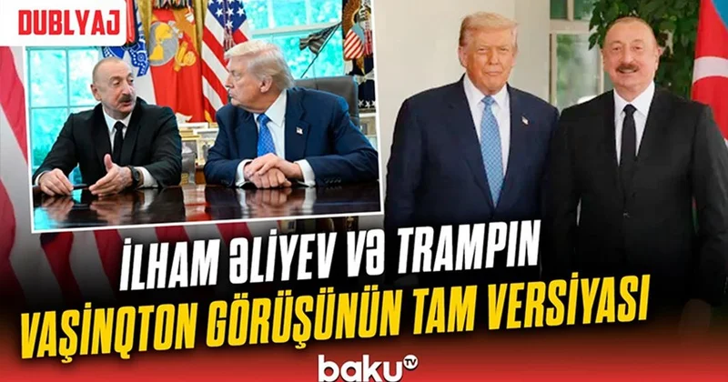 Azərbaycan və ABŞ liderlərinin səmimi dialoqunu əks etdirən video böyük ictimai maraq doğurub