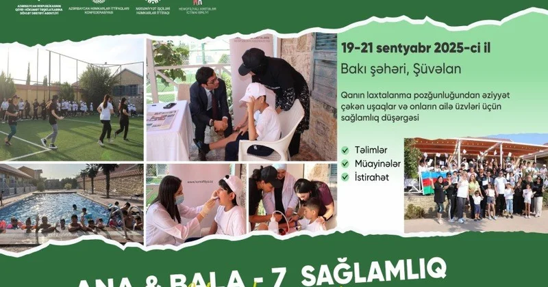ANA & BALA 7 Sağlamlıq Yay Düşərgəsi keçiriləcək