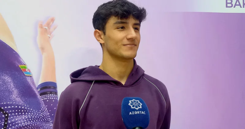 Dünya Oyunlarında medal qazanan gimnast: Bu uğurumla qürur duyuram