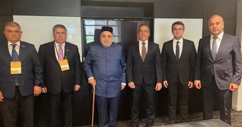 Allahşükür Paşazadə Keyptaunda Məhəmməd Elsanusi ilə Vaşinqton görüşünü müzakirə edib
