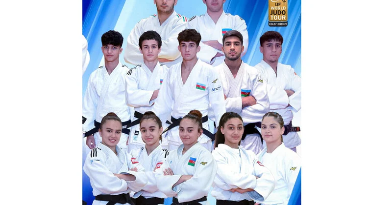 15 азербайджанских дзюдоистов примут участие в чемпионате мира